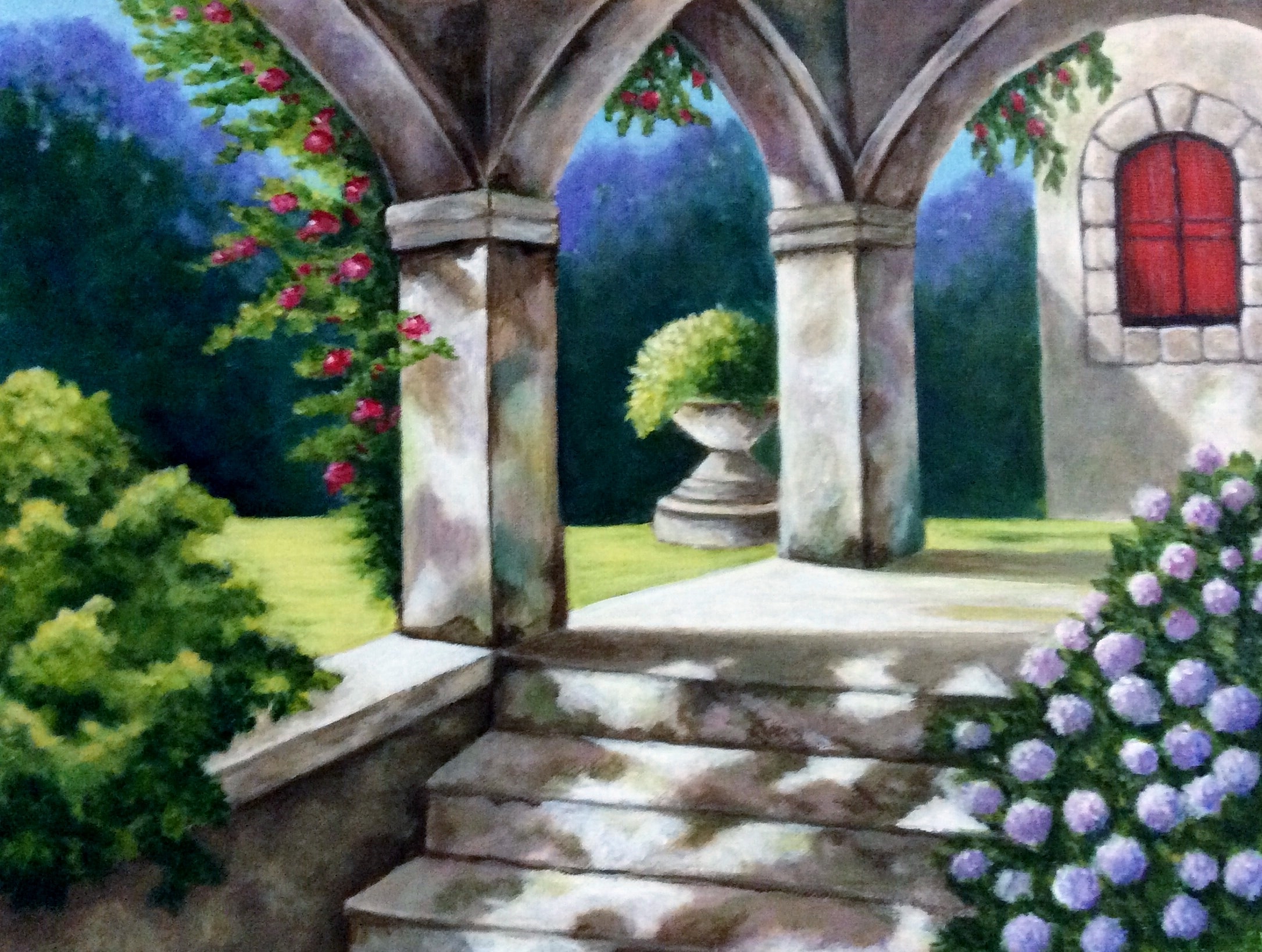 Italian Courtyard