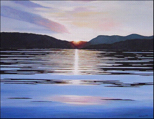Lake Lure Sunset